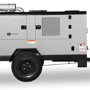 Portable trolley-mounted air compressor in Malaysia, easy to move and reliable on-site